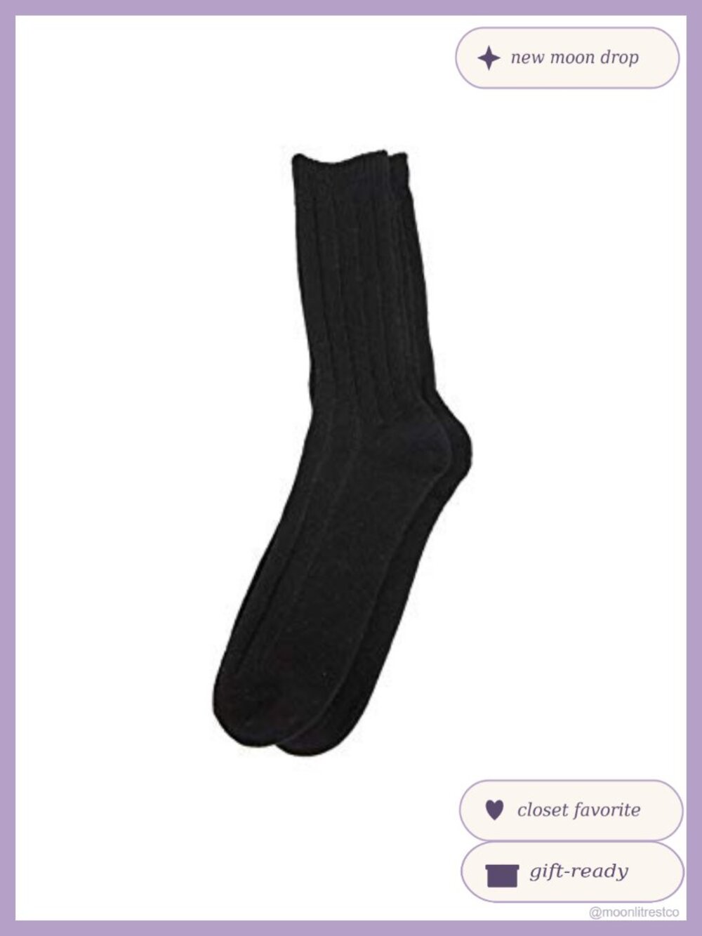 100% Pure Cashmere Ribbed Knit Unisex Soft Sleep Socks Slipper Winter Warm